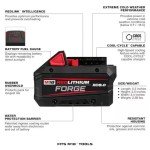 Milwaukee M18 18V Lithium-Ion 8.0Ah Battery Pack