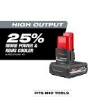 Milwaukee M12 High Output Lithium Tool
