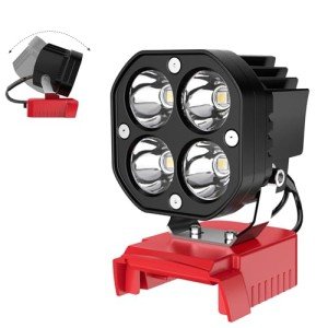 Azocek 40W LED Work Light for Milwaukee 18V Battery