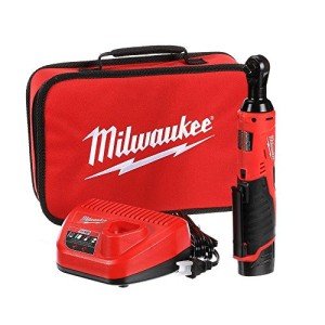 Milwaukee M12 3/8" Cordless Ratchet Kit with Bag
