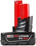 Milwaukee Twin Pack 12V Lithium Ion Batteries