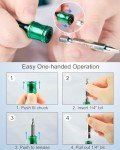 Katerk 6pcs Quick-Change Screwdriver Bit Holders