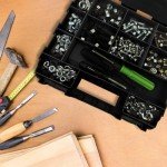 Portable Double-Sided Tool Box Organizer for Hardware