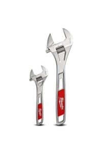 Milwaukee Adjustable Wrench Set, 6" & 10