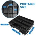 Portable Double-Sided Tool Box Organizer for Hardware