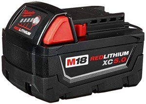 Milwaukee M18 Redlithium 5.0Ah Battery Pack