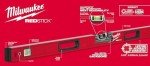 Milwaukee REDSTICK 10"/24"/48" Level Set
