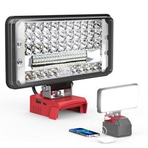 Ecarke 7'' 68W LED Work Light for Milwaukee