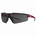 Milwaukee Tinted Anti-Fog Safety Glasses - Black/Red