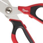 Milwaukee Large-Looped Jobsite Scissors with Ruler