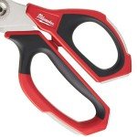 Milwaukee Large-Looped Jobsite Scissors with Ruler