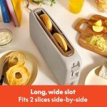 Slim 2-Slice Toaster with 6 Shade Settings