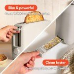 Slim 2-Slice Toaster with 6 Shade Settings