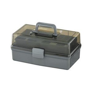 Gray 12.8" Small Item Storage Tool Box
