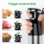 1100W Corded Handheld Immersion Blender with Accessories