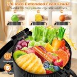 Cold Press Juicer with Extra Large Feed Chute