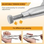 2-Piece Locking Pliers Set with Wire Cutter