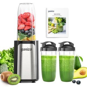 Ganiza 14-Piece Personal Blender for Smoothies