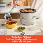 Bella 1.5 Qt Slow Cooker with Manual Heat Control