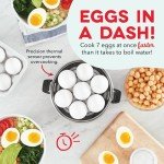 DASH Electric Egg Cooker – 7 Egg Capacity
