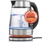 Fast-Heating Electric Kettle for Coffee and Tea