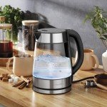 Fast-Heating Electric Kettle for Coffee and Tea