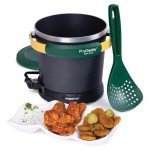 Presto FryDaddy Electric Deep Fryer - Green/Gold