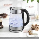 Fast-Heating Electric Kettle for Coffee and Tea