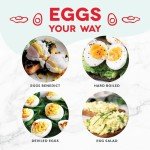 DASH Electric Egg Cooker – 7 Egg Capacity