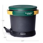 Presto FryDaddy Electric Deep Fryer - Green/Gold