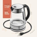 Fast-Heating Electric Kettle for Coffee and Tea