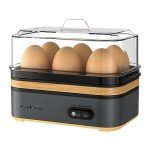 Evoloop Electric Egg Cooker for 6 Eggs