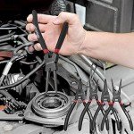 WISEUP Heavy Duty Snap Ring Pliers Set - 4PCS