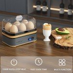 Evoloop Electric Egg Cooker for 6 Eggs