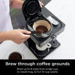 Ninja Coffee Maker with Built-in Frother, Black
