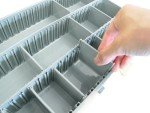Sanka Blue Parts Box - Compact Tool Organizer