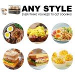 Evoloop Electric Egg Cooker for 6 Eggs