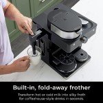 Ninja Coffee Maker with Built-in Frother, Black
