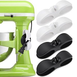 SisBroo 4-Pack Kitchen Appliance Cord Organizers