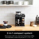 Ninja Coffee Maker with Built-in Frother, Black