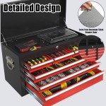 8-Drawer Rolling Tool Chest with Detachable Top