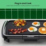 Chefman Electric Griddle with Removable Temperature Control