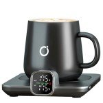 Smart Heated Coffee Mug Warmer Set with Auto Shut Off
