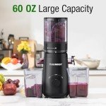 TUUMIIST Cold Press Juicer with Extra Large Feed Chute