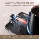Smart Heated Coffee Mug Warmer Set with Auto Shut Off