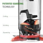 TUUMIIST Cold Press Juicer with Extra Large Feed Chute