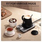 Smart Heated Coffee Mug Warmer Set with Auto Shut Off