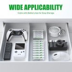 16-Pack Rechargeable AAA Batteries with Storage Case