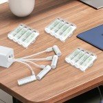 Rechargeable 4000mWh AA Lithium Batteries - 16 Pack