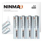 NINMAX® 4-Pack 3500mAh AA Lithium Batteries